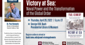 Victory at Sea: Naval Power and the Transformation of the Global Order | April 28 | 5 pm CT