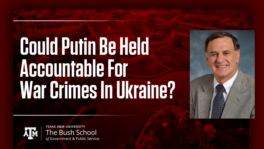 Could Putin Be Held Accountable For War Crimes In Ukraine?