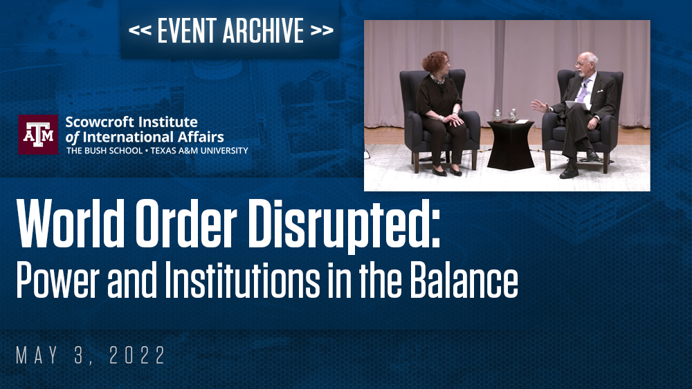 World Order Disrupted: Power and Institutions in the Balance