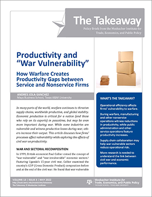 Productivity and “War Vulnerability”