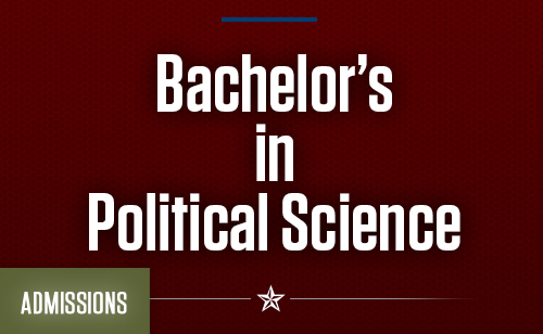 Bachelor's in Political Science - Admissions Info