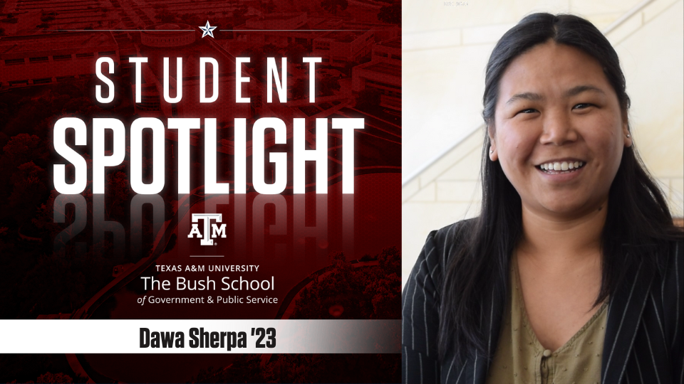 Student Spotlight Photo Dawa Sherpa