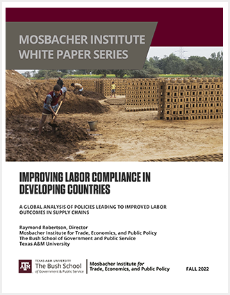 Fall 2022: Improving Labor Compliance in Developing Countries