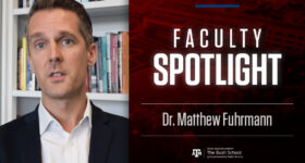 Faculty Spotlight - Dr. Matthew Fuhrmann