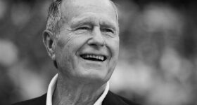 Headshot of George H.W. Bush