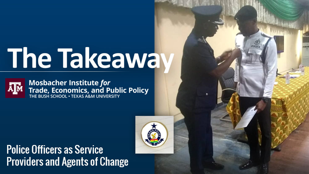 The Takeaway - Police Officers as Service Providers and Agents of Change: The Impact of an Ethics Training Program in Ghana