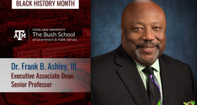 Black History Month: Dr. Frank Ashley, III Executive Associate Dean, Senior Professor