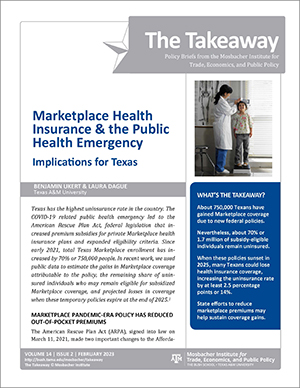 Marketplace Health Insurance & the Public Health Emergency: Implications for Texas