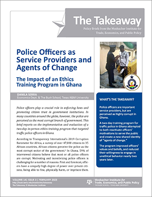 Police Officers as Service Providers and Agents of Change