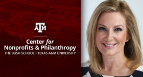 Headshot of Lisa Huddleson, CEO, Citizen Philanthropy Advisors next to the CNP logo.