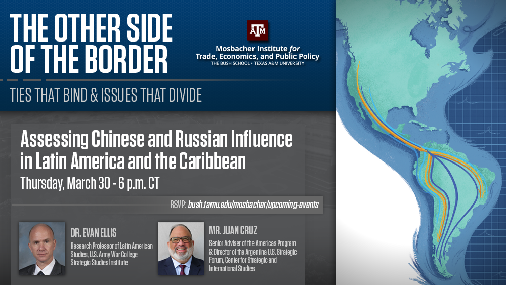 Experts to Discuss the Extent of Chinese and Russian Interference in Latin America