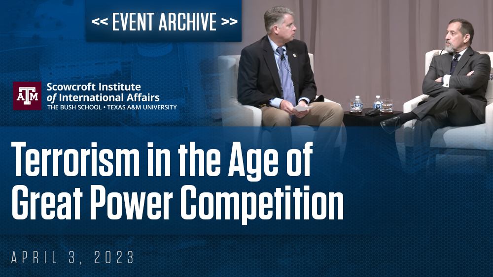 Terrorism in the Age of Great Power Competition - April 3, 2023