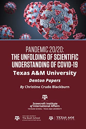 Photo of the cover of Pandemic 20/20: The unfolding of scientific understanding of COVID-19: Denton Papers