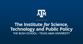 Navy Blue Institute for Science, Technology, and Public Policy Logo