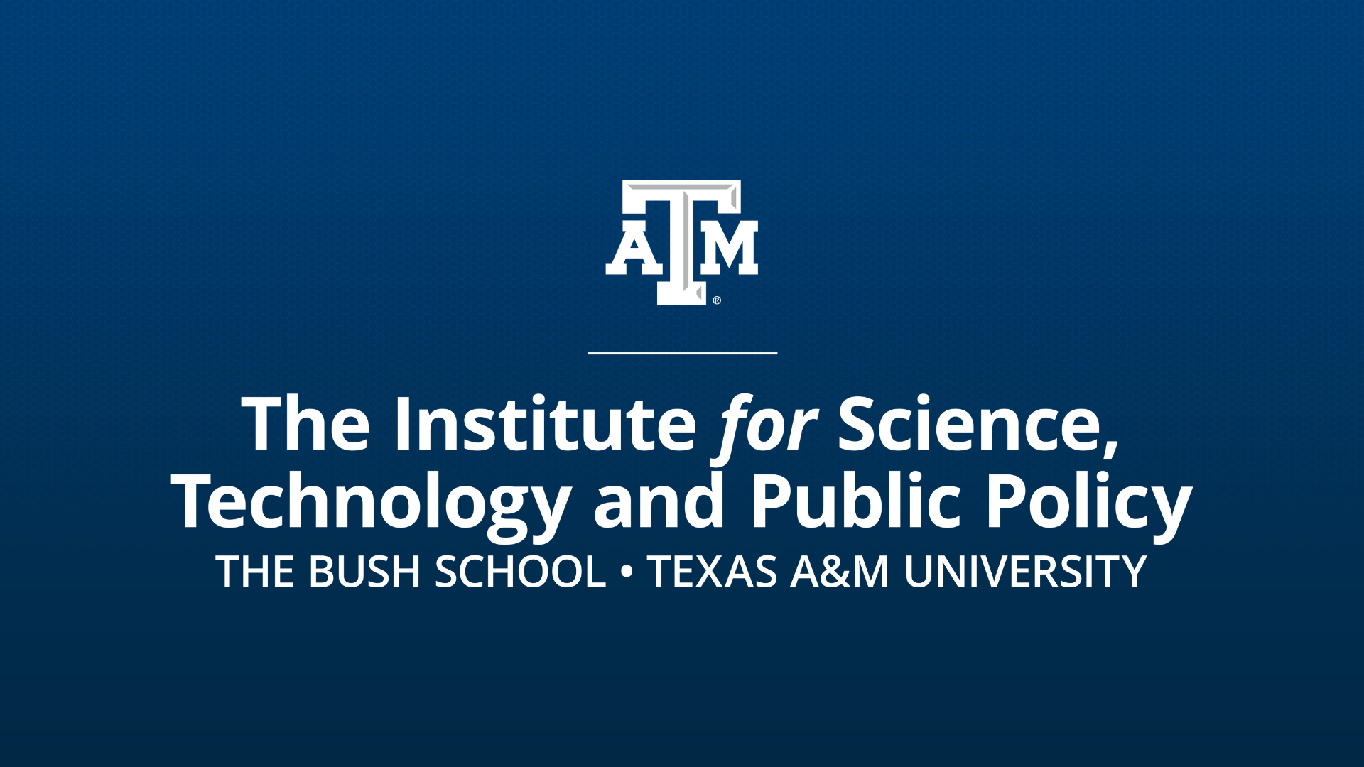 ISTPP Research Team Publishes in Policy Studies