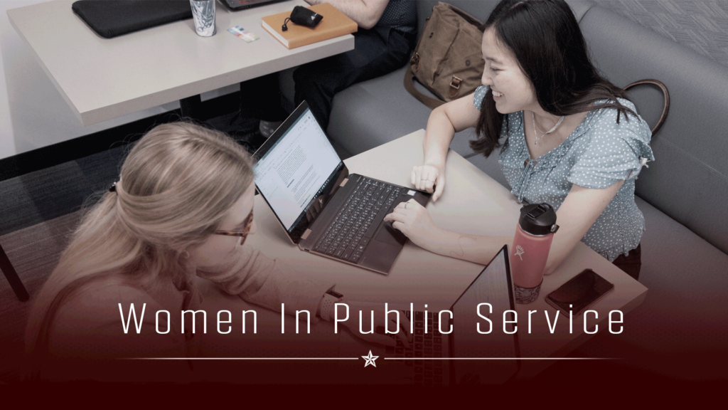 Women in Public Service Banner