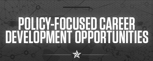 Policy-Focused Career Development Opportunities