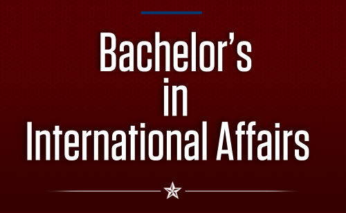Bachelor's in International Affairs