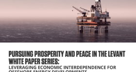 Mosbacher Institute White Paper Series: Pursuing Prosperity and Peace in the Levant White Paper Series: Leveraging Economic Interdependence for Offshore Energy Developments, Jose Morales-Arilla, Assistant Professor, The Bush School of Government and Public Service Texas A&M University.