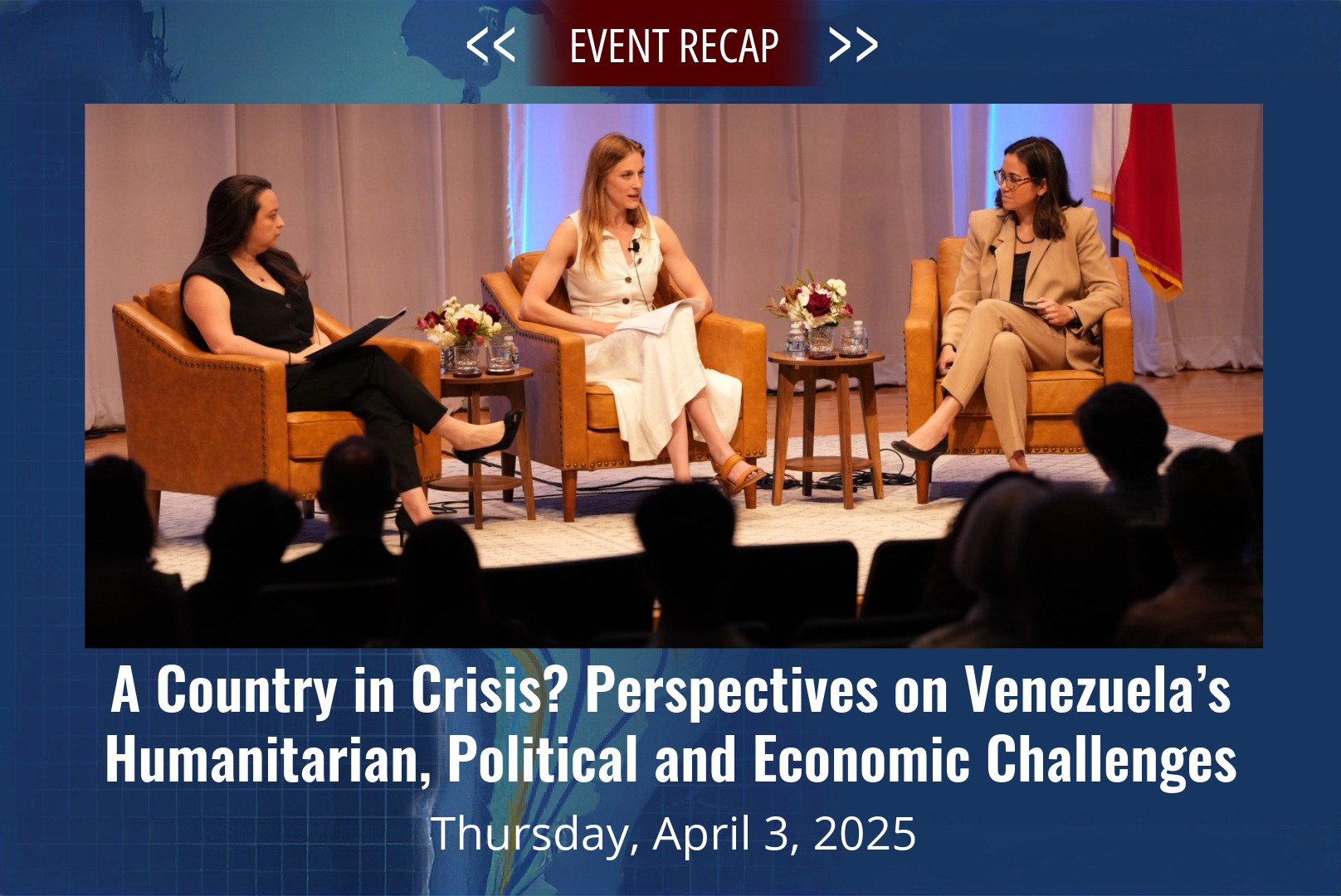 A country in Crisis? Perspectives on Venezuela's Humanitarian Political and Economic Challenges
Thursday, April 3, 2025