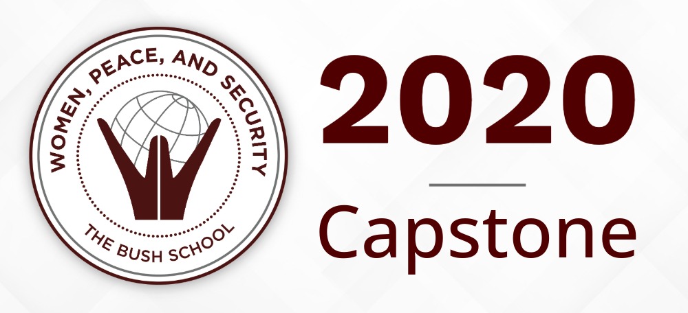 Women, Peace, and Security 2020 Capstone