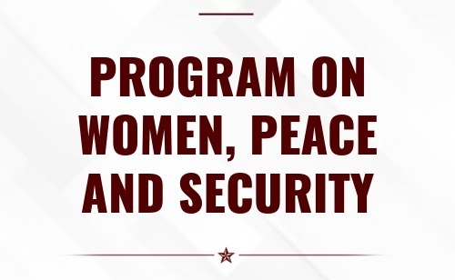 Program on Women, Peace and Security