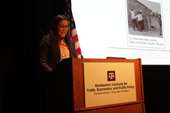 Bush School professor discusses new book, “Policing on Drugs”